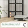 COSTWAY 4-stöckiges Eckregal mit offenen Regalen, Produktbild-Vorschau 6