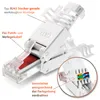 Netzwerkstecker 20x Cat6 Netzwerk Stecker werkzeuglos Cat7 Produktbild-Vorschau 2