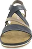 Rieker Schuhe Damen Keil Sandaletten Sandalen V3663, Produktbild-Vorschau 45