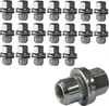 20x Radmutter M14x1,5 Flachbund chrom 34 mm | Produktbild-Vorschau 1