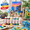 Farbello Acrylfarben Set 6x60 ml – hochpigmentierte Produktbild-Vorschau 9