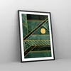 Gerahmtes Poster - Schwarzer Rahmen - Grün Stück Produktbild-Vorschau 8