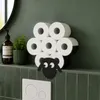DanDiBo Toilettenpapierhalter Schaf Wand Schwarz Metall Produktbild-Vorschau 11