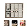 A collage of images showing a watch organizer, a closet, watches on display, and a gift being given. Podgląd zdjęcia produktu
