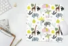 MuchoWow® Mauspad Mousepad Dschungel - Elefant - Affe 30x30 Produktbild-Vorschau 5