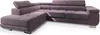 A sectional sofa is shown against a white background. Podgląd zdjęcia produktu