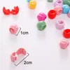 100 Stücke Mini Haar Klammer Clips Bunte Perle Haar Nadeln Produktbild-Vorschau 5