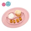 EZPZ Mini Mat – 2-in-1 Silicone Plate – Pastel Pink Produktbild-Vorschau 4