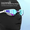 Plavecké brýle, plavecké brýle pro dospělé, 3D silikonový Náhled obrázku produktu 5