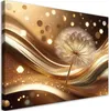Leinwandbild Kwiaty Glamour 100x70 Feeby Gold bild für die Produktbild-Vorschau 1