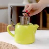 ORNA Keramik-Teekanne mit Sieb, 550 ml, Limette, kleine Produktbild-Vorschau 5