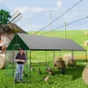 WISFOR 17.82㎡ Poulailler Enclos pour petits animaux Enclos Voir les images du produit 3
