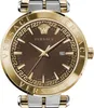 Versace VE2G00421 Aion Indiglo braun silber gold Edelstahl Produktbild-Vorschau 7