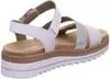Remonte D0Q55 90 Sandalo donna con zeppa argento - bianco, Anteprima dell’immagine prodotto 29