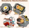 COSTWAY Holzsandkasten, Kindersandkasten mit Küchenzubehör Produktbild-Vorschau 3