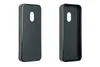 Two views of a black phone case against a white background. Produktbild-Vorschau