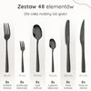Deleca zestaw sztućców 48 elementów dla 8 osób - sztućce Podgląd zdjęcia produktu 2