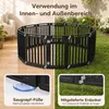 COSTWAY, jaula plegable para cachorros, valla para perros Vista previa de la imagen del producto 7