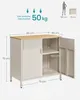 SONGMICS Sideboard Küchenschrank, verstellbarer Produktbild-Vorschau 7