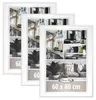 Posterrahmen 60 x 80 cm weiss, 3er Set Produktbild-Vorschau 1
