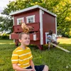 Großer Hühnerstall EZ Chicken Home Rot, 2,85 m² - Produktbild-Vorschau 5