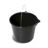 Vedro Stavebné BUCKET s nálevkou čierne 12 Litrov Náhľad obrázku produktu 3