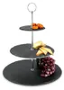 Excellent Houseware Etagere - 3-lagig - Schiefer - 30 x 34 Produktbild-Vorschau 9