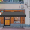 LZQ 200x120cm Klemmmarkise Einziehbar Balkonmarkise mit Produktbild-Vorschau 9