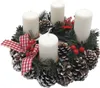 Bougies de l'Avent, lot de 4 bougies à tige, bougie de Noël Voir les images du produit 1