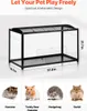 VEVOR Hamsterkäfig, 360° Sicht Transparenter Produktbild-Vorschau 3