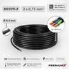 PremiumX Schlauchleitung H05VV-F 3x0,75 mm² 30 Meter Produktbild-Vorschau 3