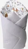 Oboustranná zavinovačka pro miminka 80x80 cm Srnky Náhled obrázku produktu 3
