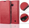 Cadorabo Hülle für Nokia Lumia 550 Schutz Hülle in Rot Produktbild-Vorschau 2