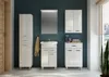 Domodomo armoire de toilette étroite sur pied - 85 x 50 x Voir les images du produit 5