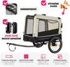 Tectake tectake√Ç¬Æ - Dog WoofRider přívěs na kolo - béžový Náhled obrázku produktu 4