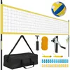 COSTWAY Volleyballnetz Outdoor, 9,5 x 1m Pool Volleyball Produktbild-Vorschau 1