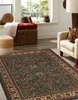Dywan wełniany KASHQAI 4362 410 ornament  / beż zielony Podgląd zdjęcia produktu 4
