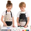 Kinder Malschürze 4er Set, wasserfeste Bastelschürze für Produktbild-Vorschau 8