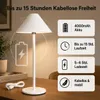 Akku Tischleuchte LED 2er Pack - Magnetische Romantische Produktbild-Vorschau 7