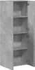 vidaXL Aktenschrank Betongrau 60x32x153 cm Holzwerkstoff Produktbild-Vorschau 8