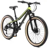 Bikestar Jugendfahrrad Mountainbike 24 Zoll Schwarz & Grün Produktbild-Vorschau 8