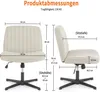 Chefsessel Bürostuhl Stoff Schreibtischstuhl Office Chair Produktbild-Vorschau 5