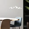 Wallity, Mountain - 8, Dekoratives Wandaccessoire aus Produktbild-Vorschau 2