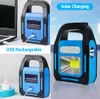 solární USB dobíjecí kempingová svítilna 3 v 1, vodotěsná Náhled obrázku produktu 7