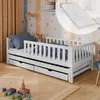 Detská posteľ 90x200 s výsuvným lôžkom a dvoma zásuvkami, Náhľad obrázku produktu 1