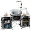 Outsunny Campingküche klappbar, Outdoor Küche mit Produktbild-Vorschau 1