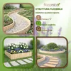 Floranica Bordo Giardino Flessibile  40 x 200 cm Grezzo Anteprima dell’immagine prodotto 5