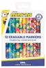 Pennarelli cancellabili a tema Minions – set di 12 colori Anteprima dell’immagine prodotto 2