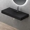 doporro Lavabo da Appoggio o Sospeso Rettangolare 100 cm in Anteprima dell’immagine prodotto 1