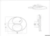 Große ringförmige LED Ringlicht Deckenlampe fürs Wohnzimmer Produktbild-Vorschau 4